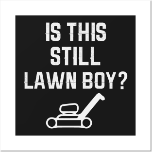 Is This Still Lawn Boy? Posters and Art